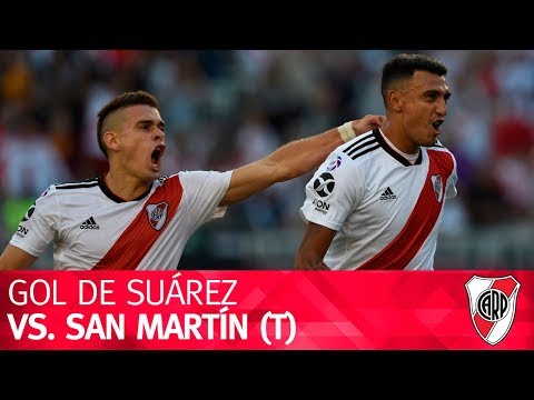 Gol de Matías Suárez vs. San Martín (T)