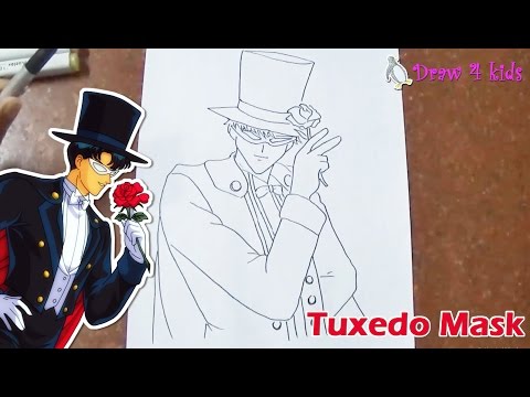 video-linktoworks-How to Draw Tuxedo Mask | D4K - YouTube