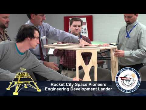 RCSP Engineering Development Lander Pre-assembly Overview