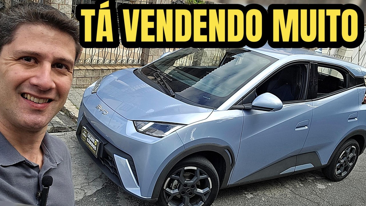 BYD DOLPHIN MINI, avaliação do elétrico mais vendido do Brasil // Caçador de Carros
