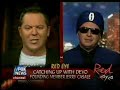 gerald v. casale of devo (aka jihad jerry) was actually invited to be a guest on red eye, a light-hearted talk show on the 