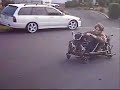 Motorised shopping trolley
