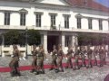 Ex-Hungarian President Ferenc Madl Ceremony