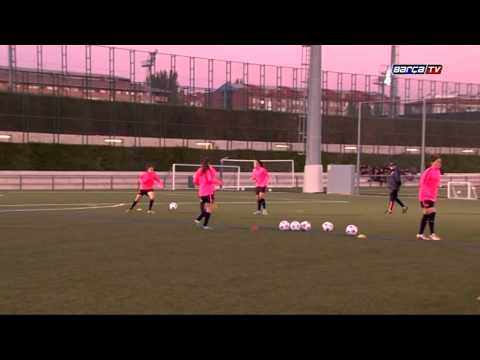 Xavi Llorens, Marta Unzué i Alexia Putellas valoren la prèvia de Champions