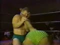Bob Backlund and his cardboard belt vs Johnny Rodz