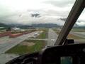 Helicopter landing in juno