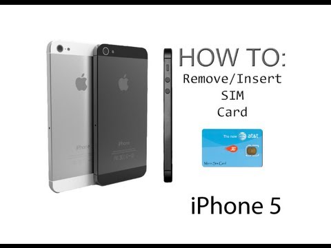how to open iphone 5 sim