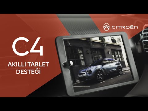Yeni Citroën C4: Akıllı Tablet Desteği