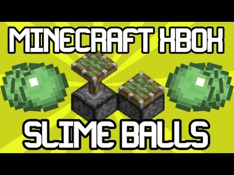 how to harvest slimeballs minecraft xbox