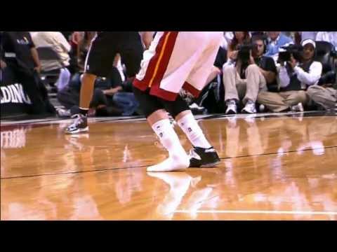 three pointer - Check out this amazing three pointer from Mike Miller that he drains moments after he loses one of his shoes in Game 6 of the NBA Finals against the Spurs in...