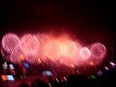 Fireworks finale in Hong Kong on their National Day