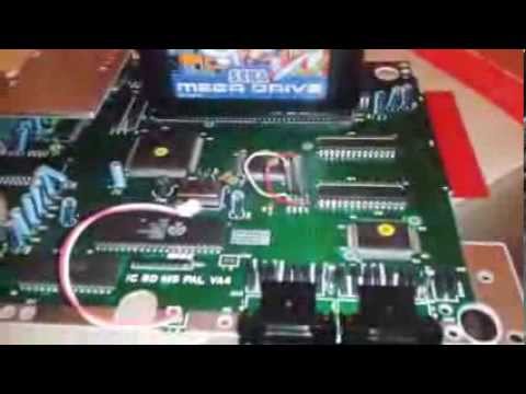 how to play ntsc games on pal megadrive