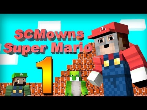 how to be mario in minecraft