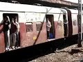 Bombay Suburb Train fully Packed