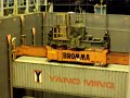 Discharging cargo, Port of Los Angeles Discharging cargo, Port of Los Angeles