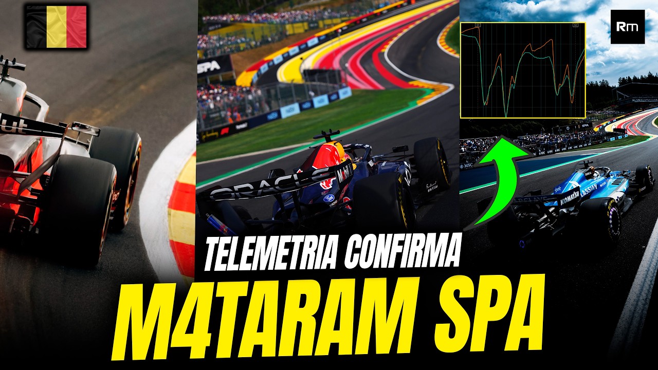F1 2026 ACABOU COM A LENDÁRIA SPA FRANCORCHAMPS - TELEMETRIA CLASSIFICAÇÃO