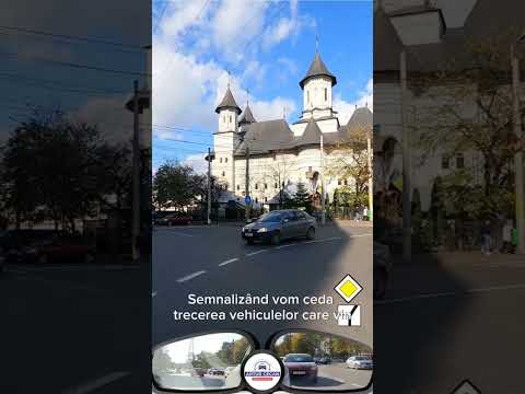 Traseu de examinare Iași - parcarea Piciu