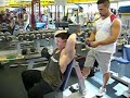 Overhead Tricep Extentions 60 kg x 12 Overhead Tricep Extentions 60 kg x 12