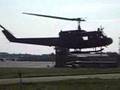 Extreme low level flying german huey