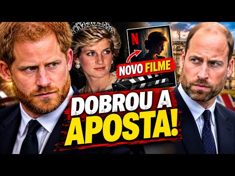 HARRY VAI FAZER FILME SOBRE DIANA E JOGA MAIS LENHA NA GUERRA COM WILLIAM