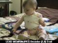 Sophie Pevzner - (1 year old) Playing on the bed