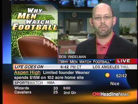 Bob Andelman - Back in 1993, my second book, WHY MEN WATCH FOOTBALL, was published. And I made my first and only appearance to date on CNN. You can still order it from Amaz...