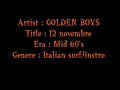Golden boys - 12 novembre.wmv