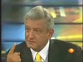 Entrevista de AMLO con Lopez Doriga 11 Julio, parte 3