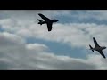 Hawker Hunter and Sea Hawk at Dunsfold 2008