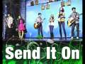 Send It On - Jonas Brothers, Demi Lovato, Miley Cyrus, and Selena Gomez (Full / HQ/ Lyrics)