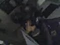 matt goes over railing