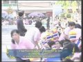 5DEC11 THAILAND ; Part 1; His Majesty King Bhumibol Adulyadej Attends a Meeting to Take the Auspicious Victory Blessings for a Royal Ceremony of the 84th Royal Birthday Anniversary on Balcony in front of Grand Palace Chakri Mahaprasad Hall