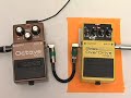 Boss octave OC-2 on Bass ODB-3 PH-3