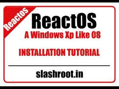 how to install reactos