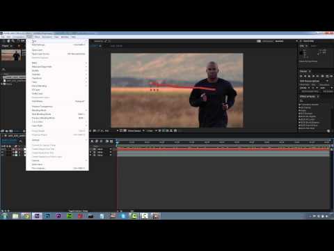 Tutorial: "Make it Rain" with Boris FX and mocha AE (After Effects version)