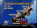 PoliticalDerby.com appears on Fox and Friends (8/23/2007)