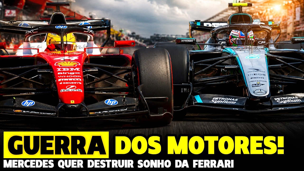 🚨MERCEDES AMEAÇA DEMITIR PILOTO, PLANO DA MERCEDES PARA SEGURAR FERRARI E CÂMARA NA PISTA| FÓRMULA 1