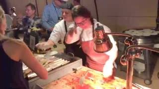 Chef Ashley doing Tacos with Certified Angus Beef at the Certified Angus Beed 2016 Conference in Tuc