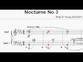 I uploaded a YouTube video -- Nocturne No. 3. Original Piano Composition with sheet music http://bit.ly/w8ove