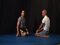 Mat finish from single leg takedown