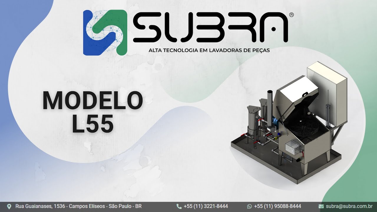 L55 - Lavadora de Peças Industriais Subra