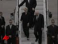 raw video: cheney arrives in georgia