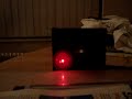 DX200 red burning through a cd case DX200 red burning through a cd case