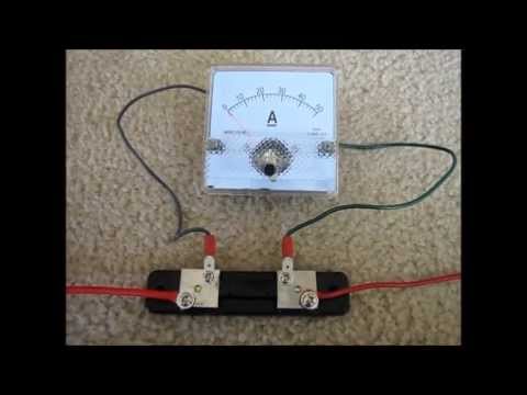 how to wire amperage gauge