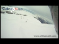 La Corniza ski trail video, El Colorado Chile