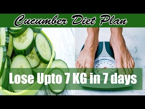 Cucumber Diet Plan: How to lose upto 7 kgs weight in just 7 days