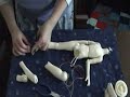 Restringing a ball jointed doll part 2
