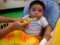 Aaron Eating Cereal.MPG
