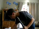 Allen Playing the Clarinet Allen Playing the Clarinet