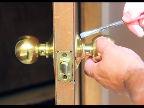 how to replace a door